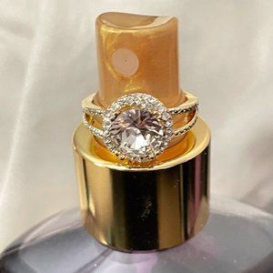 2 ct. Sterling Silver Smokey Ring